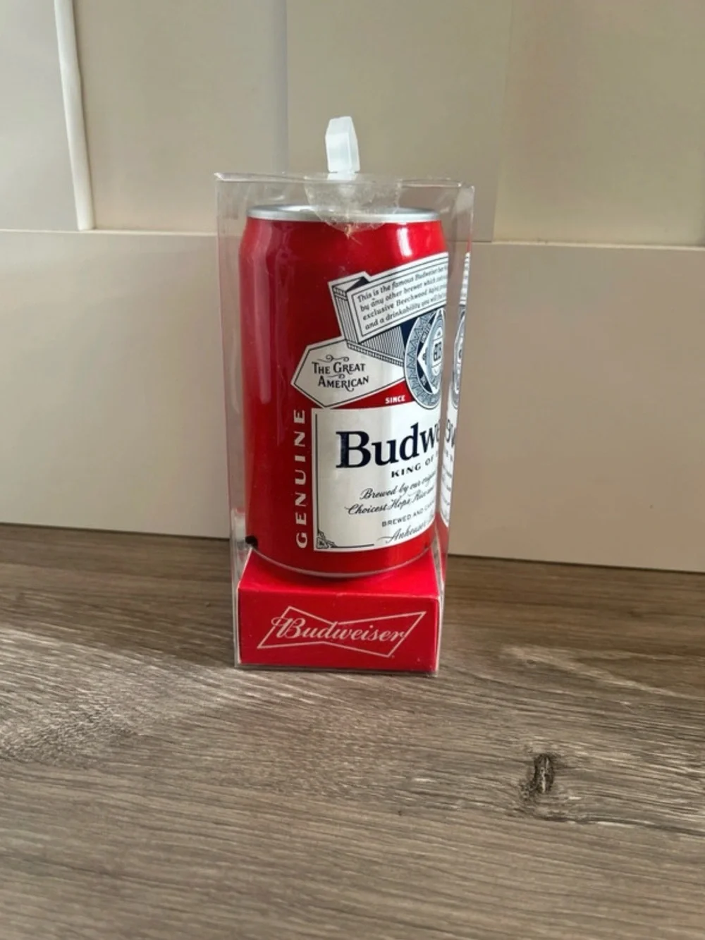 Budweiser Red & White Can Bluetooth Speaker
